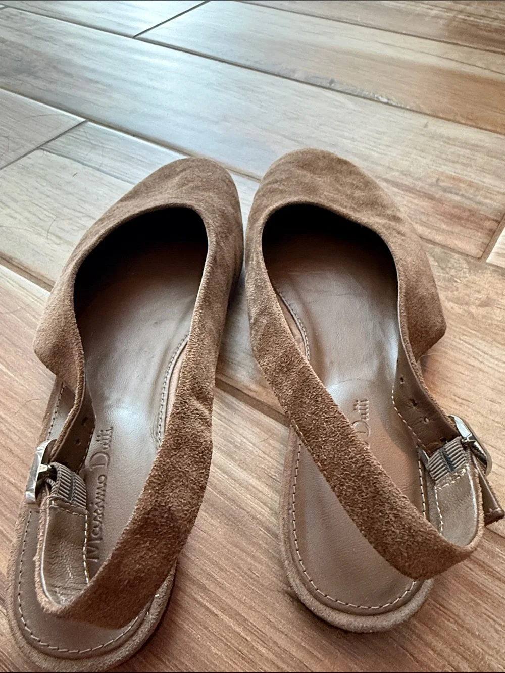 Mossimo Dutti Suede Slingback Ballet Flats 40
